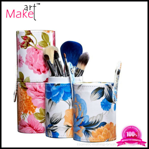 Professional beauty natural hair make up brush set
